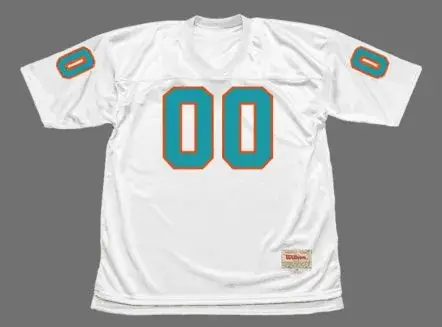 MIAMI DOLPHINS 1970’s Away Throwback NFL Jersey Customized “Any Name & Number(s)”