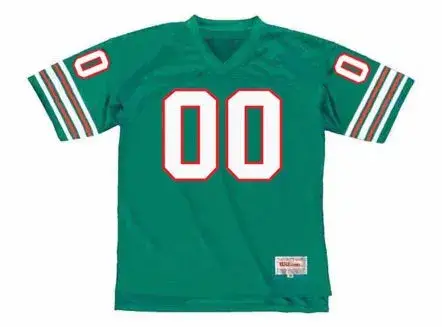 MIAMI DOLPHINS 1970’s Home Throwback NFL Jersey Customized “Any Name & Number(s)”