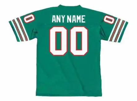 MIAMI DOLPHINS 1970’s Home Throwback NFL Jersey Customized “Any Name & Number(s)” 