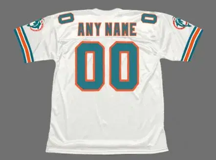 MIAMI DOLPHINS 1994 Throwback NFL Jersey Customized “Any Name & Number(s)” 