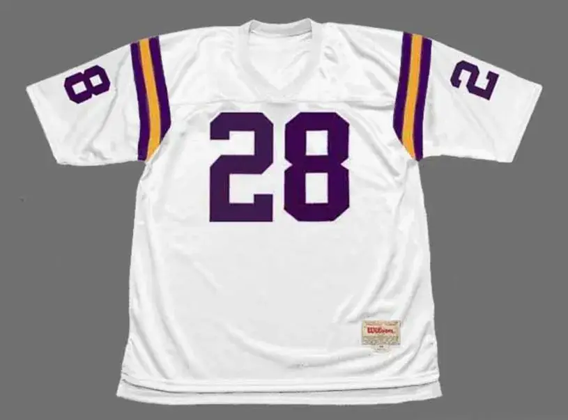 AHMAD RASHAD Minnesota Vikings 1979 Away Throwback NFL Football Jersey
