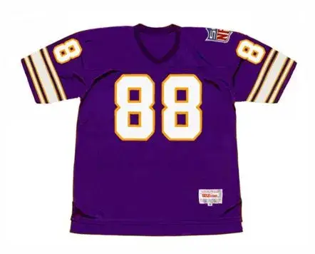 ALAN PAGE Minnesota Vikings 1969 Throwback Home NFL Football Jersey