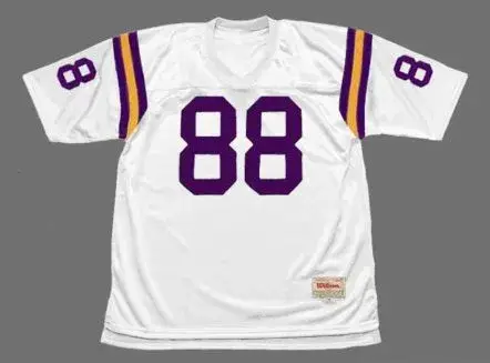 ALAN PAGE Minnesota Vikings 1975 Away Throwback NFL Football Jersey