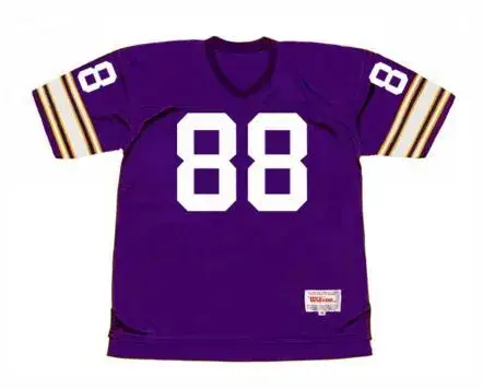 ALAN PAGE Minnesota Vikings 1975 Home Throwback NFL Football Jersey