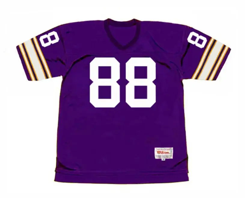 ALAN PAGE Minnesota Vikings 1975 Home Throwback NFL Football Jersey