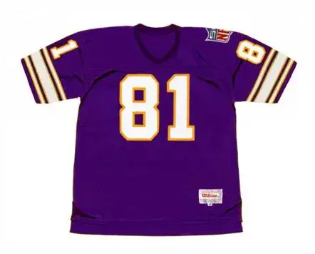 CARL ELLER Minnesota Vikings 1969 Throwback Home NFL Football Jersey