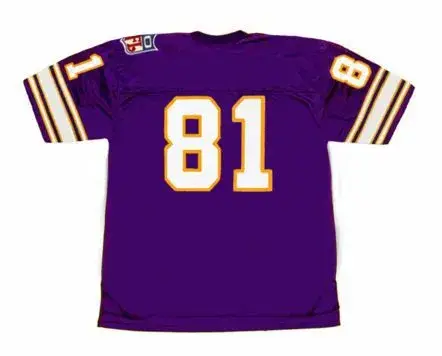 CARL ELLER Minnesota Vikings 1969 Throwback Home NFL Football Jersey 