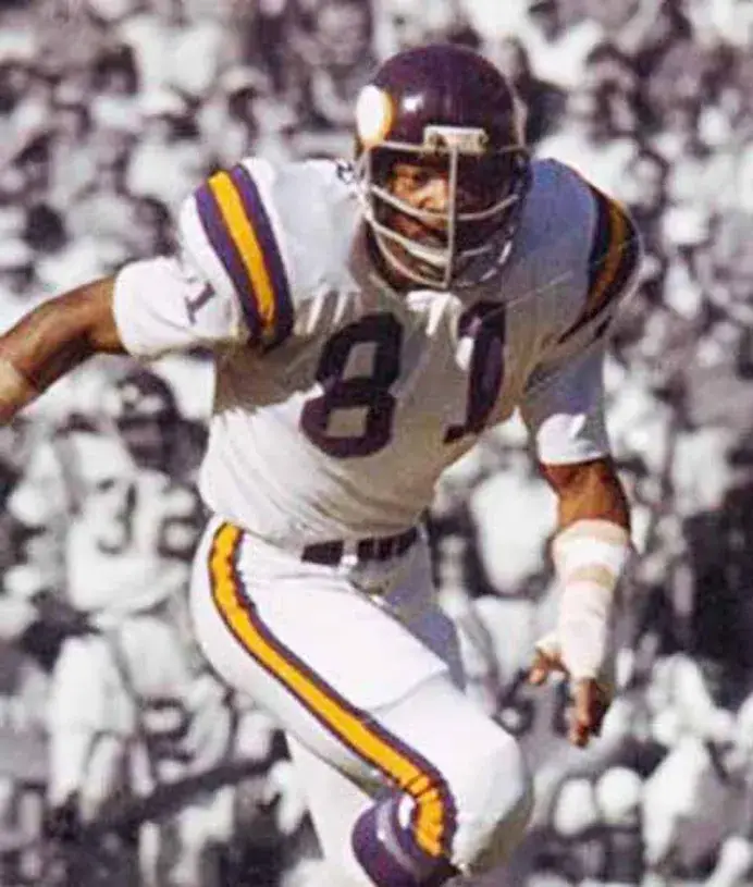 CARL ELLER Minnesota Vikings 1975 Away Throwback NFL Football Jersey 