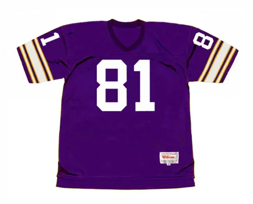 CARL ELLER Minnesota Vikings 1975 Home Throwback NFL Football Jersey