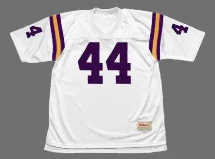 CHUCK FOREMAN Minnesota Vikings 1977 Away Throwback NFL Football Jersey