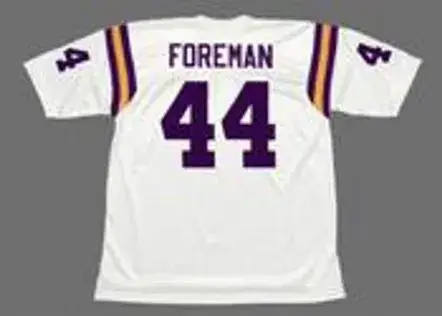 CHUCK FOREMAN Minnesota Vikings 1977 Away Throwback NFL Football Jersey 