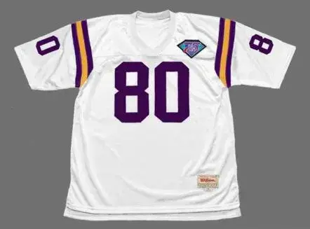 CRIS CARTER Minnesota Vikings 1994 Throwback Away NFL Football Jersey