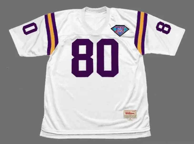 CRIS CARTER Minnesota Vikings 1994 Throwback Away NFL Football Jersey