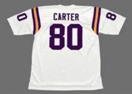 CRIS CARTER Minnesota Vikings 1994 Throwback Away NFL Football Jersey 