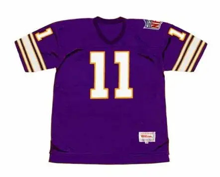 JOE KAPP Minnesota Vikings 1969 Throwback Home NFL Football Jersey