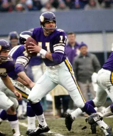 JOE KAPP Minnesota Vikings 1969 Throwback Home NFL Football Jersey 