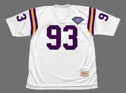 JOHN RANDLE Minnesota Vikings 1994 Throwback Away NFL Football Jersey
