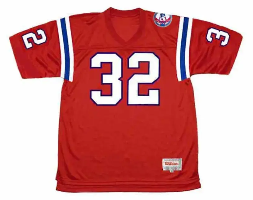 CRAIG JAMES New England Patriots 1984 Throwback Home NFL Football Jersey