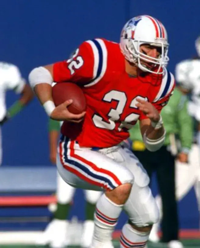 CRAIG JAMES New England Patriots 1984 Throwback Home NFL Football Jersey 