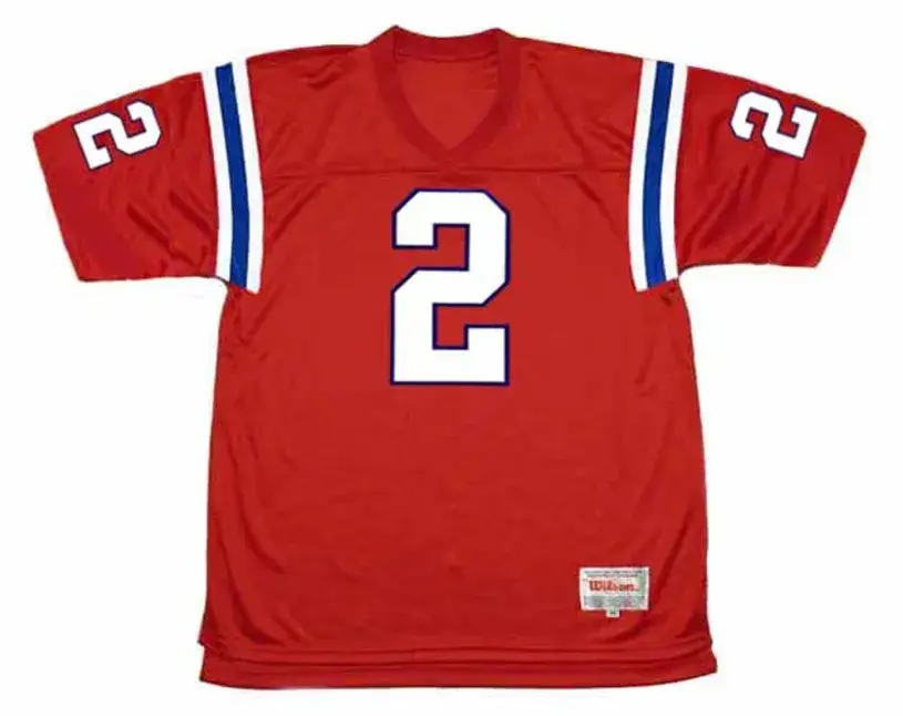 DOUG FLUTIE New England Patriots 1989 Throwback NFL Football Jersey