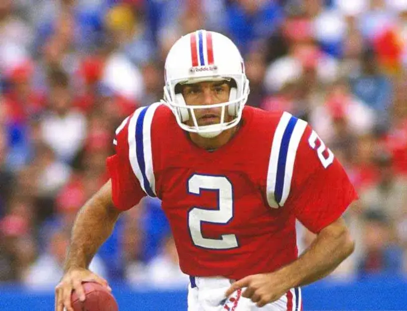 DOUG FLUTIE New England Patriots 1989 Throwback NFL Football Jersey 
