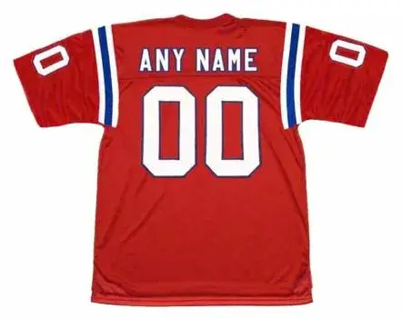NEW ENGLAND PATRIOTS 1980’s Throwback Home NFL Jersey Customized “Any Name & Number(s)” 