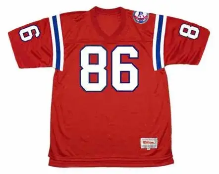 STANLEY MORGAN New England Patriots 1984 Throwback Home NFL Football Jersey