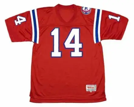 STEVE GROGAN New England Patriots 1984 Throwback Home NFL Football Jersey