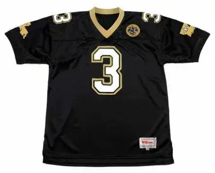 BOBBY HEBERT New Orleans Saints 1991 Throwback Home NFL Football Jersey