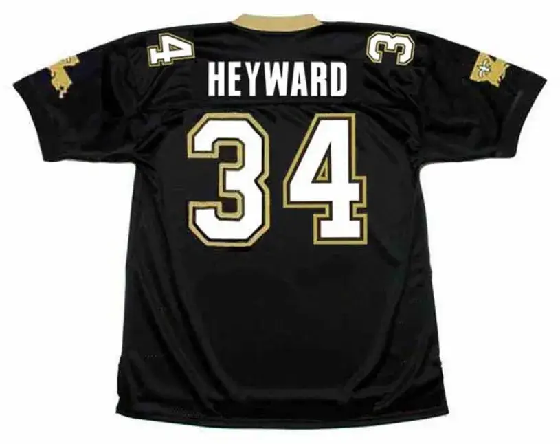 CRAIG “IRON HEAD” HEYWARD New Orleans Saints 1991 Throwback Home NFL Football Jersey 
