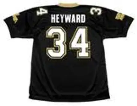 CRAIG “IRON HEAD” HEYWARD New Orleans Saints 1991 Throwback Home NFL Football Jersey 