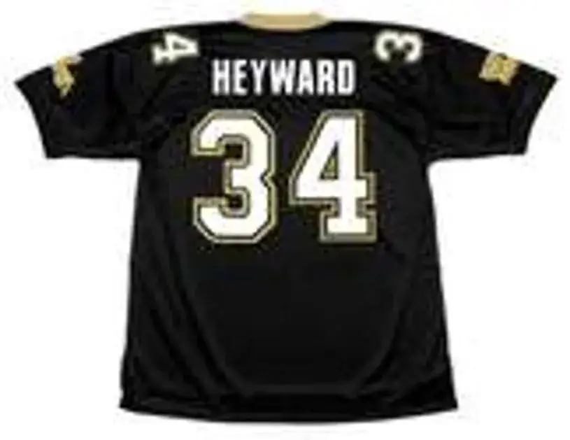 CRAIG “IRON HEAD” HEYWARD New Orleans Saints 1991 Throwback Home NFL Football Jersey 