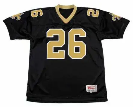 DEUCE McALLISTER New Orleans Saints 2003 Throwback Home NFL Football Jersey