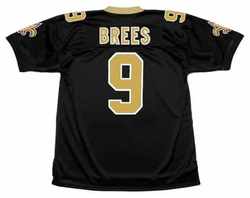 DREW BREES New Orleans Saints 2008 Throwback Home NFL Football Jersey 