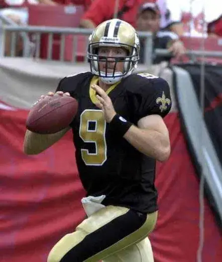 DREW BREES New Orleans Saints 2008 Throwback Home NFL Football Jersey 