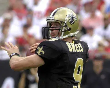 DREW BREES New Orleans Saints 2008 Throwback Home NFL Football Jersey 