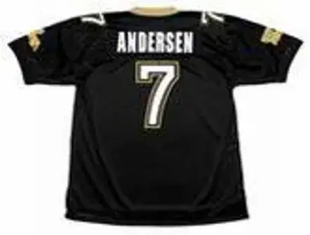 MORTEN ANDERSEN New Orleans Saints 1991 Throwback Home NFL Football Jersey 
