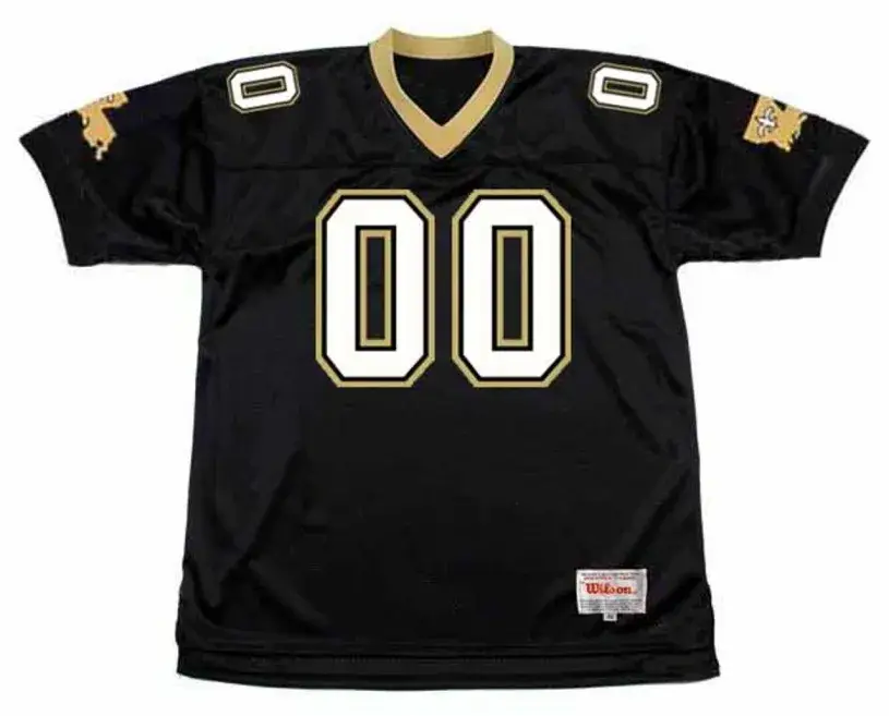 NEW ORLEANS SAINTS 1980’s Throwback Home NFL Jersey Customized “Any Name & Number(s)”
