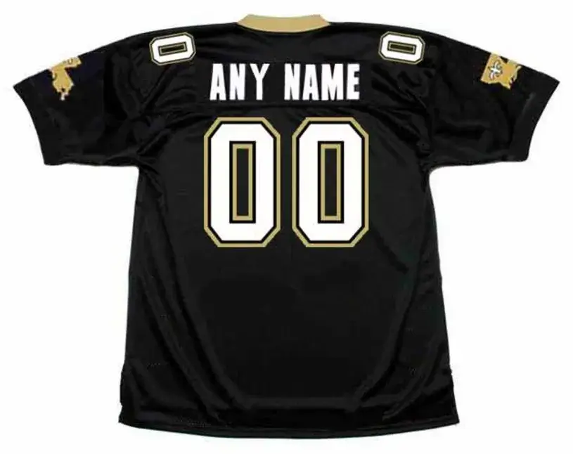 NEW ORLEANS SAINTS 1980’s Throwback Home NFL Jersey Customized “Any Name & Number(s)” 