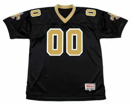 NEW ORLEANS SAINTS 1990’s Throwback Home NFL Jersey Customized “Any Name & Number(s)”
