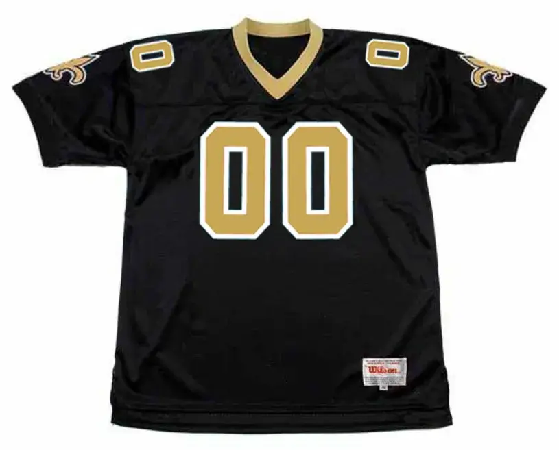NEW ORLEANS SAINTS 1990’s Throwback Home NFL Jersey Customized “Any Name & Number(s)”