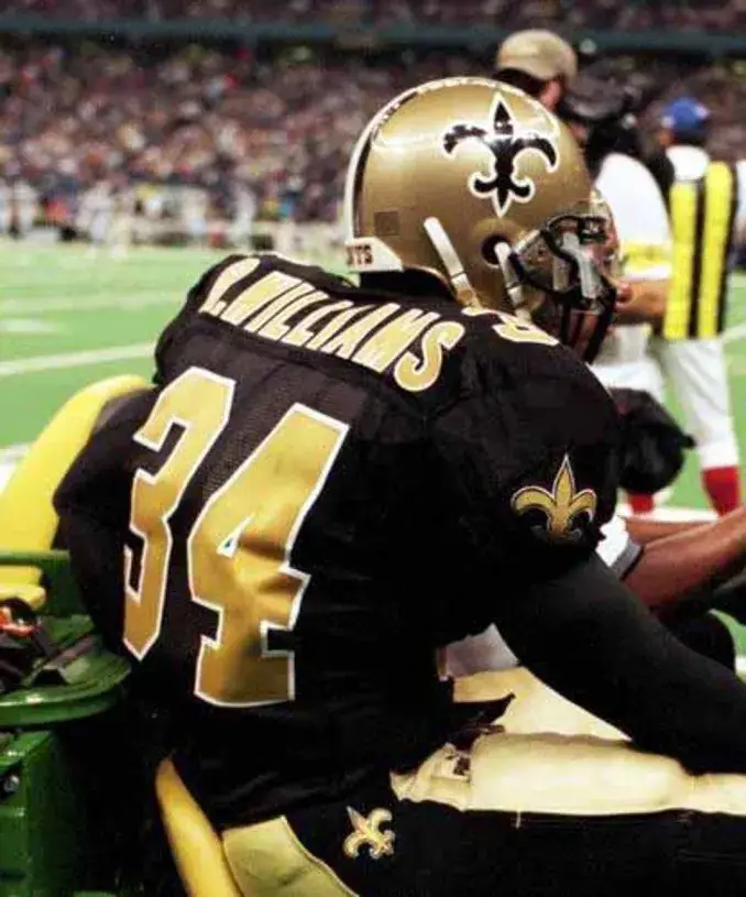 NEW ORLEANS SAINTS 1990’s Throwback Home NFL Jersey Customized “Any Name & Number(s)” 