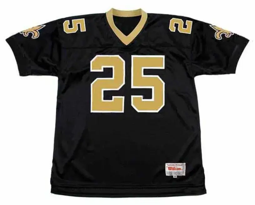 REGGIE BUSH New Orleans Saints 2008 Throwback Home NFL Football Jersey