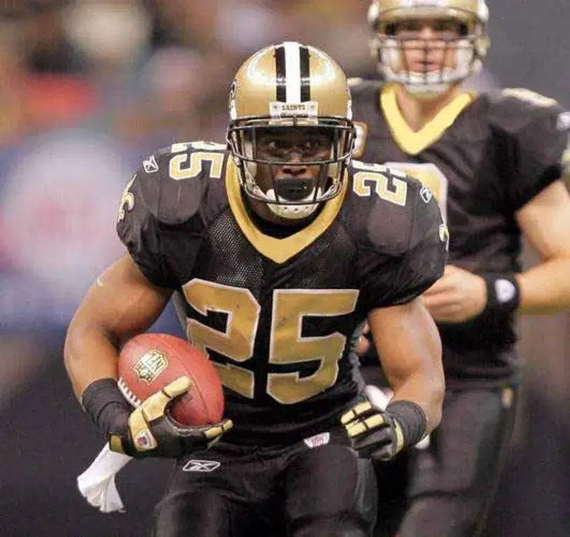 REGGIE BUSH New Orleans Saints 2008 Throwback Home NFL Football Jersey 