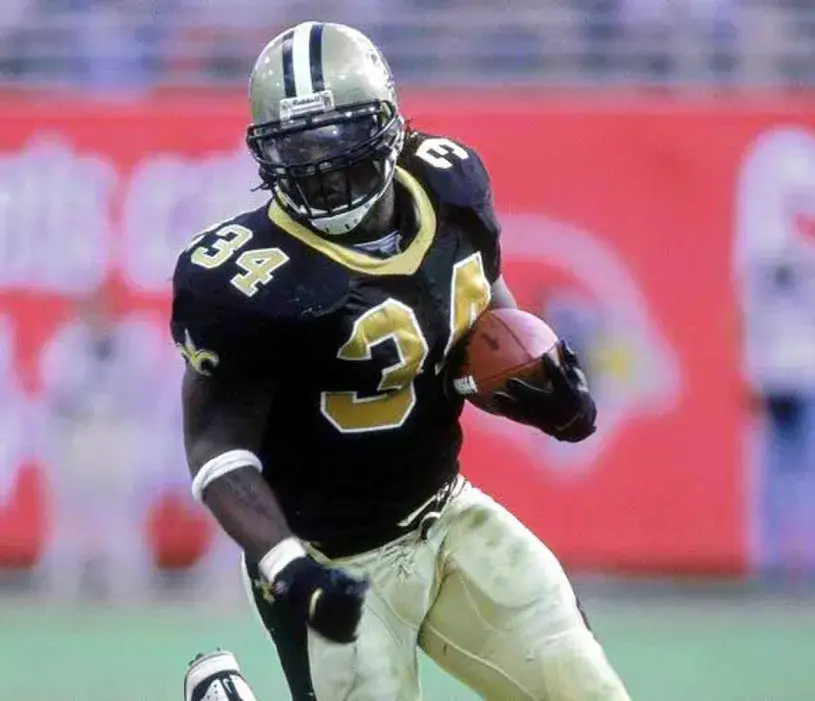 RICKY WILLIAMS New Orleans Saints 1999 Throwback Home NFL Football Jersey 