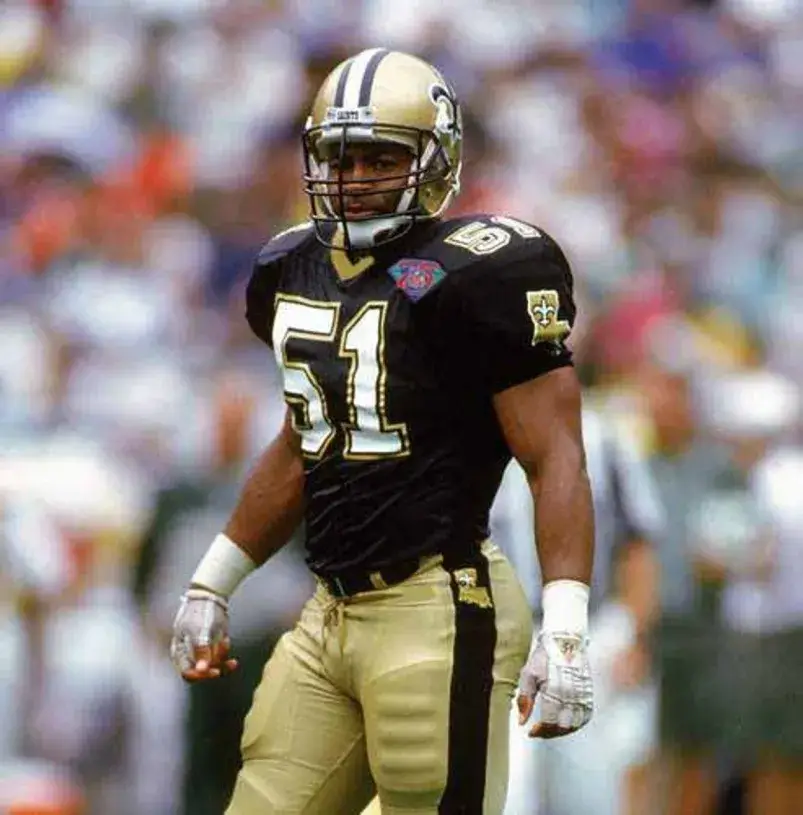 SAM MILLS New Orleans Saints 1994 Throwback Home NFL Football Jersey 