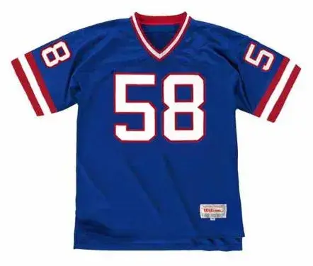 CARL BANKS New York Giants 1988 Throwback Home NFL Football Jersey