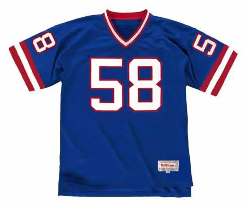 CARL BANKS New York Giants 1988 Throwback Home NFL Football Jersey