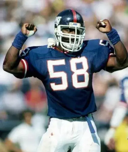 CARL BANKS New York Giants 1988 Throwback Home NFL Football Jersey 