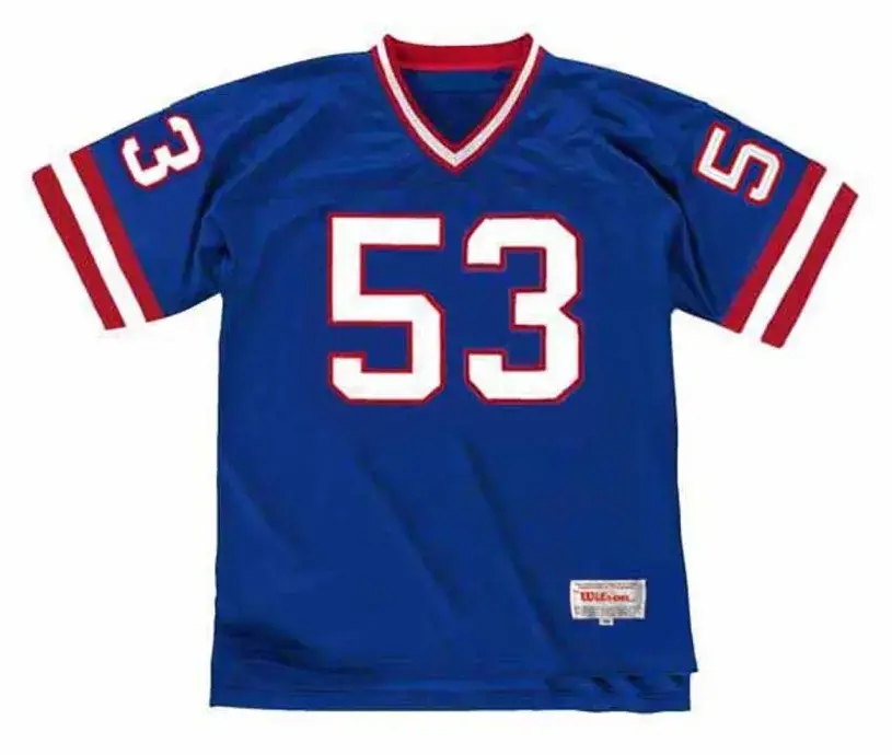 HARRY CARSON New York Giants 1988 Throwback Home NFL Football Jersey